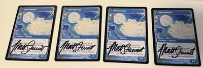 Narcomoeba - Future Sight (FUT) Signed - NM/LP - Play set of 4 - Image 1 of 2