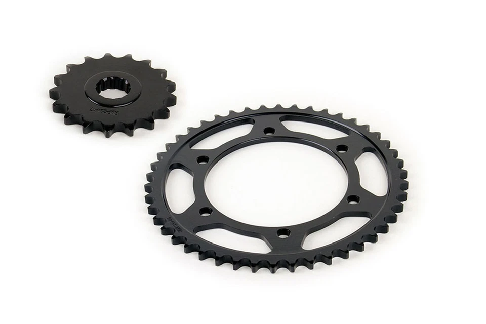 Yamaha FZR-1000 FZR 1000 530 1987 1988 conversión piñón delantero y trasero 17/46 Foto 1 de 1