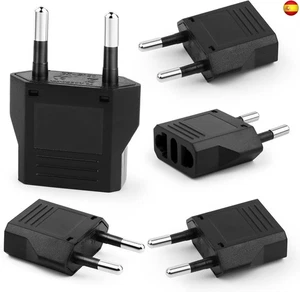 Adaptador de enchufe de Estados Unidos a Francia, adaptador de enchufe de - Imagen 1 de 6