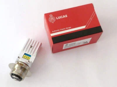 Classic Car /Motorcycle Lucas P36D BPF LED RHD Pre Focus Headlamp Bulb 6V to 24V - Image 1 of 2