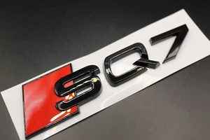 Audi SQ7 negro brillante maletero maletero letras emblema - Imagen 1 de 5