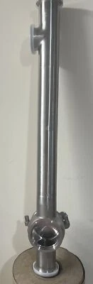 Camiseta GEA TU 2”/3”OD 316L Tri-Clamp con carcasa TU 2”/3”OD Varinline 1.4404, 26” L Foto 1 de 4