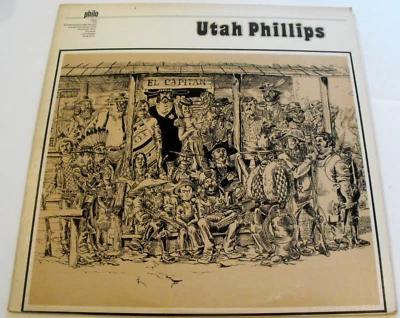 UTAH PHILLIPS - El Capitan - Vinyl LP Record Album — 第 1/3 张图片