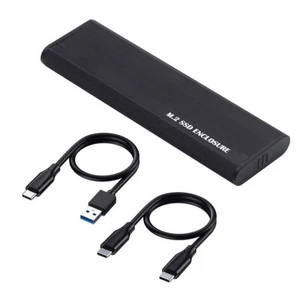 RTL9210B Chipset USB 3.0 Type-C to M-Key M.2 NVMe SSD Enclosure Portable Adapter - Picture 1 of 7