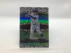 Panini Prizm BRILLIANCE JAVIER BAEZ Green Snakeskin Refractor #25/50  - Picture 1 of 2