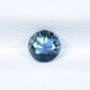 0,59 ct MEJOR GRADO ZAFIRO AZUL/AZUL NATURAL - ¡Video de gema redonda de 4,8 mm!! - Imagen 1 de 2