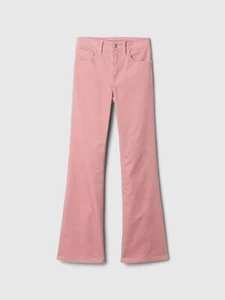 GAP Kids Girl's High Rise '70s Flare Jeans - Antique Pink - Size 14 Slim - Picture 1 of 4