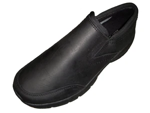 Zapatos sin cordones Lands' End para todo clima sin usar, en caja, para mujer EE. UU. 10M (10B) cuero negro - Imagen 1 de 5
