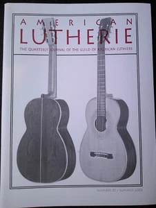 American Lutherie Quarterly Journal #70 verano 2002 - Imagen 1 de 4