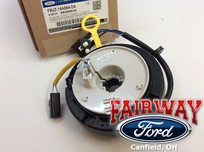 97 thru 03 E-150 E-250 E-350 E450 OEM Ford Horn mola de relógio de contato com cruzeiro - Imagem 1 de 4
