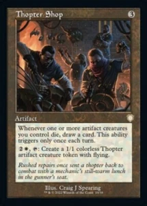 MTG - THOPTER SHOP - Brothers' War Commander (R) - Picture 1 of 1