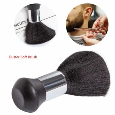 Cepillo suave de peluquería de salón cuello plumero facial peluquería corte de pelo cepillo limpio Foto 1 de 4