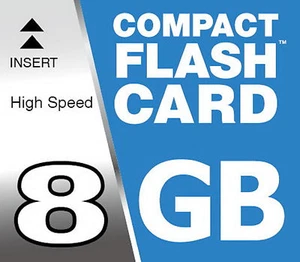 8 G Memory Compact Flash Card Speicherkarte für Sony ALPHA 200