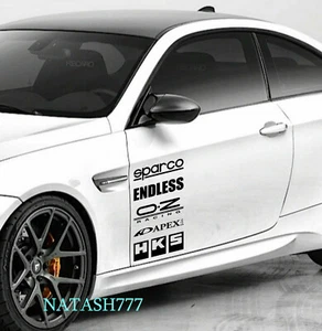 Calcomanía Pegatina Rendimiento Deporte Motorsport Coche Camión Emblema 2 piezas - Imagen 1 de 5