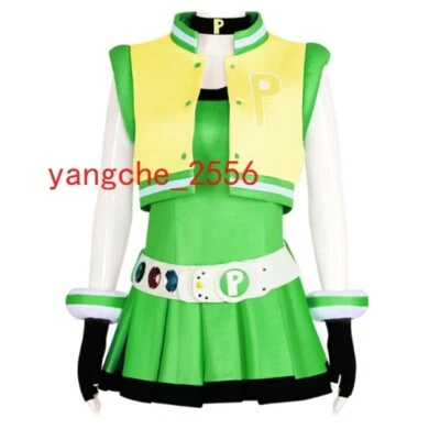 NUEVO Disfraz Disfraz Disfraz Powerpuff Girls Z Flor Burbujas Buttercup Dibujos Animados COS Traje Foto 1 de 4