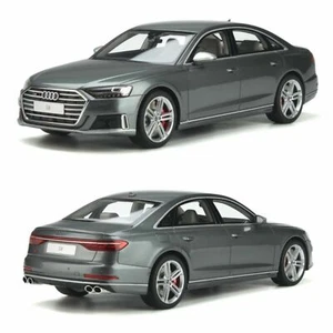 Escala 1/18 Audi S8 2020 Daytona Grey Limited Resin Car Model by GT Spirit GT856 - Imagen 1 de 11