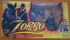 Zorro & Tornado - Zorro (Playmates, 1997) New In Box Sealed Never Opened. - Bild 1 von 8