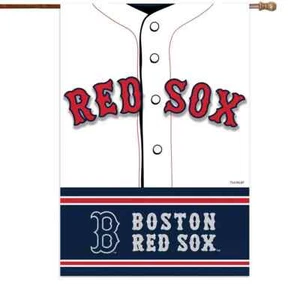 Boston Red Sox MLB 2 - Sided Team Jersey House Flag 29" x 43" - Picture 1 of 3