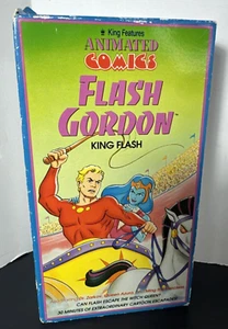 Flash Gordon - King Flash (VHS, 1990) King Features Animated Comics - Picture 1 of 3