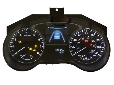 Speedometer Instrument Cluster 2014 Nissan Altima Panel Gauges 155,637 Miles - Image 1 of 3