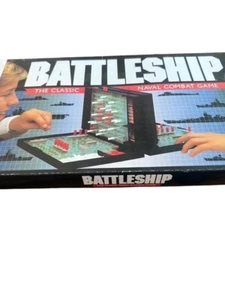 Juego de acorazado Milton Bradley 1990 juego de combate clásico - Imagen 1 de 10