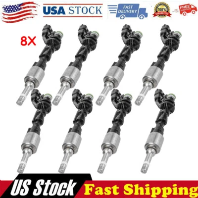 8x 0261500298 Fuel Injector Fits Land Rover LR4 Range Rover for Jaguar XF XJ XJR - Image 1 of 4