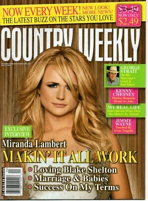 Country Weekly Magazine June 15 2009 Miranda Lambert Hank Williams Jr  - Image 1 of 3