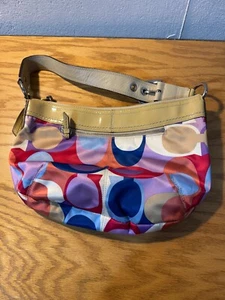 BOLSO DE MANO COACH/BOLSO DE HOMBRO SATÉN MULTICOLOR A1073 F13796 288 - Imagen 1 de 3