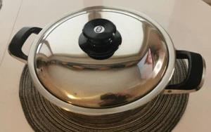 Olla AMC diámetro interior. Olla 24 cm + tapa aprox 3 litros - Imagen 1 de 5