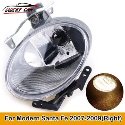 Faro antiniebla parachoques delantero derecho con bombilla para Hyundai Santa Fe CM 2007 2008 2009 Foto 1 de 4