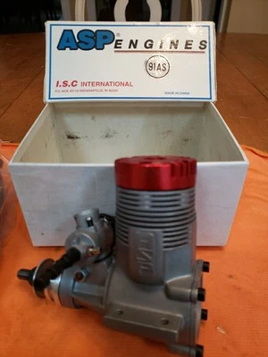 ASP Engine - ASP 91 AS - 91AS Red head  RC motor - New - Image 1 of 4