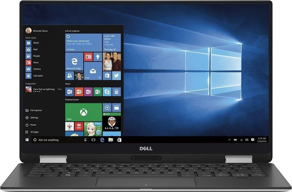 Dell XPS 13 9365 - QHD+ Touch - i7-7Y75 - 16GB RAM - 1TB SSD - Black - Image 1 of 4