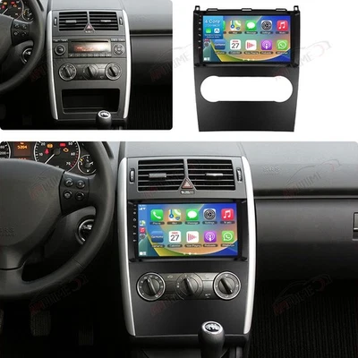 AMPRIME 2+64G Für Mercedes-Benz A/B Klasse W169 W245 Android15 Autoradio Carplay GPS NAV