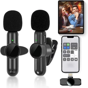 K3 Mini Mic Audio Video Recording Live Game Mic 2024 Phone Mic - Photo 1/12