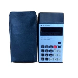 APF Mark 51 Scientific Calculator & Case TESTED - WORKS Vintage - Picture 1 of 11