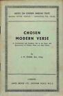 Notes on Chosen English texts - Chosen Modern Verse
