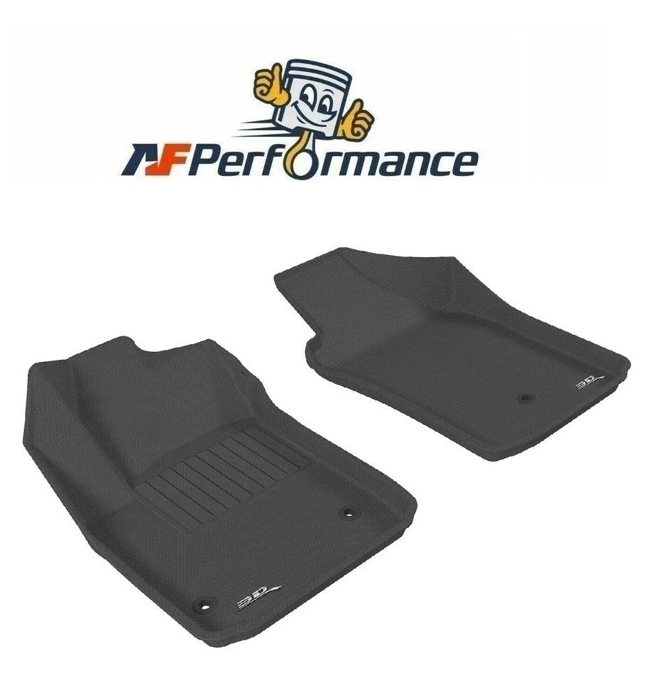 3D MAXpider AllWeather KAGU Series Floor Mats For 2012-2015 Fiat 500/500E - Изображение 1 из 1