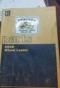 CATERPILLAR CAT 980B LOADER PARTS CATALOG MANUAL UEG0765S SER 89P2168 - 89PA4783 - Picture 1 of 3