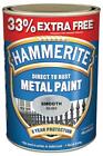 Direct to Rust Smooth Finish Paint, Silver - 750ml - 5158234