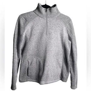 EUC G.H. Bass & Co Damen lila Strick Full Zip Übergangsjacke - Größe S - Bild 1 von 4