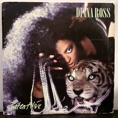 DIANA ROSS - Eaten Alive (1985) - 12" Vinyl Record LP - VG+ - Image 1 of 3