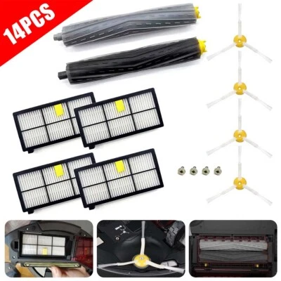 For iRobot Roomba Filters 800 900 Series Parts Kits 880 890 980 960 Vacuum Brush - Image 1 of 4