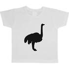 'Ostrich Silhouette' Children's / Kid's Cotton T-Shirts (TS019478)
