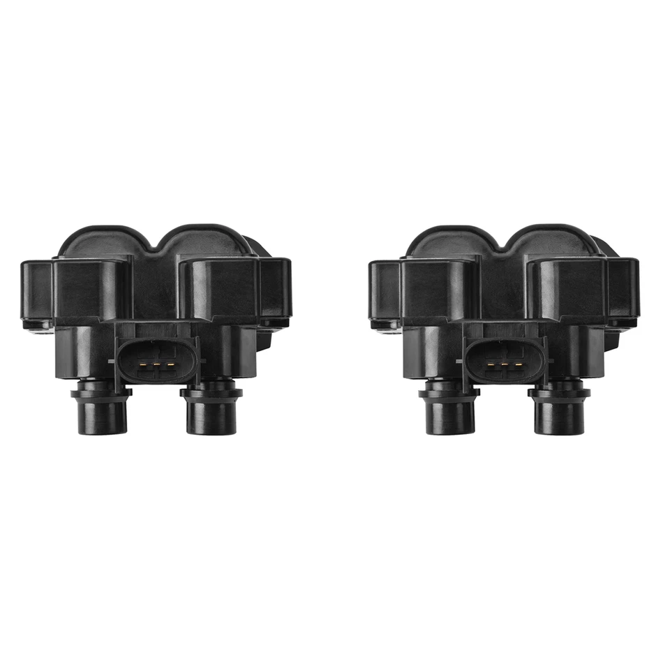 (2) FD487 Ignition Coil For 1989-2003 Ford Escort ZX2 Coupe 2-Door 2.0L L4 DOHC - Image 1 of 1
