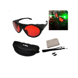 532nm Wavelength Laser Goggles Adjustable with Side Wing Protectors 190-540nm - Picture 1 of 5