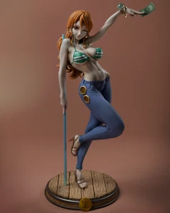 Pirata ladra Nami modello in resina kit da assemblare e dipingere FAN ART - Imagen 1 de 9