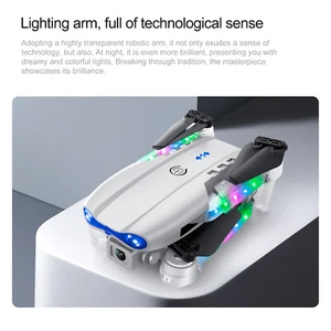 Drone with HD Camera for Adults or Kids, Foldable Remote Control Quadcopter LED - Picture 1 of 24