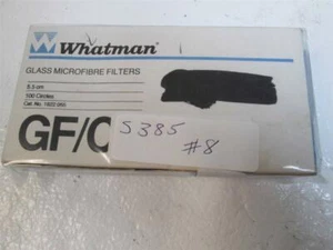 Whatman 1822 055 Glass Microfibre Filters 55cm 100 Circles - New In Box - Picture 1 of 2