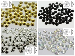 1000 pcs Acrylic Flatback Round Rivoli Rhinestone Gems 5mm Nail art Color Choice - Picture 1 of 5