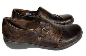 Earth Spirit Zapatos Cómodos Mocasín Sin Cordones 48ER008 Marrón Gelron Cojín Mujer 7 - Imagen 1 de 12